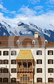 Famous golden roof - Innsbruck Austria