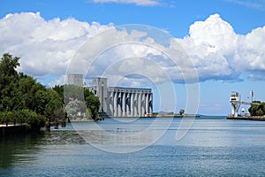 Famous Grain Elevators in Owen Sound, Ontario