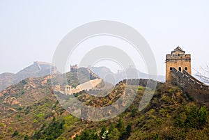 Famous great wall at Simatai photo