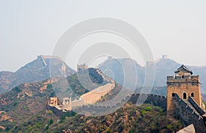 Famous great wall at Simatai photo