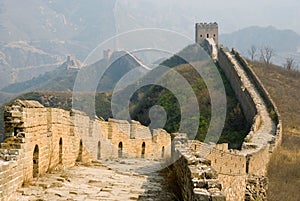 Famous great wall at Simatai near Beijing photo