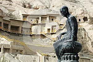 Famous grottoes in xinjiang