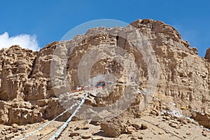 Famous Gurugyam Bon Monastery in Guge kingdom, Western Tibet