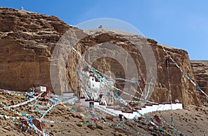 Famous Gurugyam Bon Monastery in Guge kingdom, Western Tibet