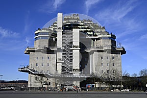 The famous Hamburg Air-Raid Shelter