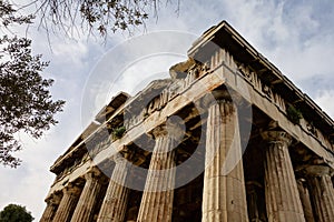 Slavný pomník v Řek atény 