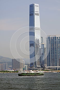The famous Hong kong ferry