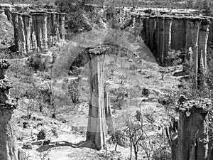 Famous Hoodoos in Iringa, Tanzania