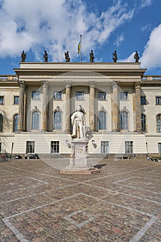 The famous Humboldt University in Berlin