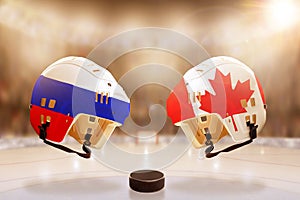 Famous Ice Hockey Rivalry Between Russia and Canada