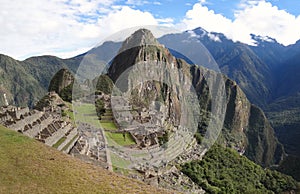 Famous Inca city Machu Picchu