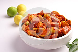 Famous Indian lime pickle