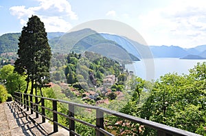 Famous Italian lake Como