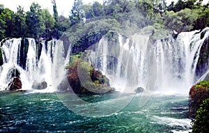 Famous Kravica waterfalls photo