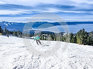 Lake Tahoe in winter