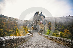 Famous Eltz castle in Germany