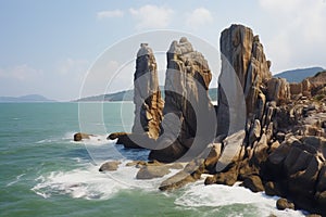 Famous landmarks Hin Ta and Hin Yai, resembling male and female genitals