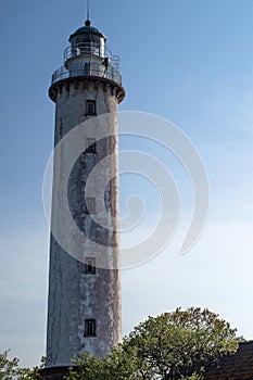 Famous lighthouse on northern Oland, Sweden