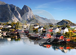 Famous Lofoten, Norway Landscape, Nordland