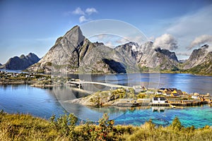 Famous Lofoten, Norway Landscape, Nordland