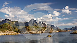 Famous Lofoten, Norway Landscape, Nordland