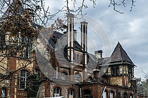 Famous Lost Place Beelitz Heilstaetten in Germany