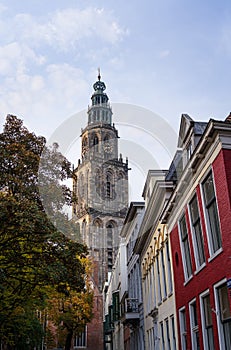 The famous Martinitoren in Groningen