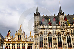 Burg Square, Bruges, Belgium photo