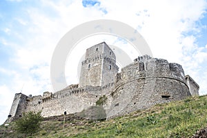 Famous medieval fortress in Assisi Italy