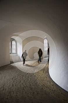 Famous medieval round tower, Copenhagen