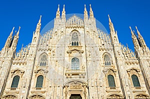 Milan Cathedral Duomo Milano. Italy