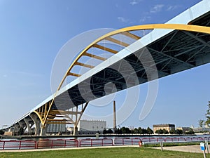 Famous Milwaukee Hoan Bridge