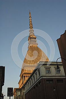 The famous Mole Antonelliana of Turin