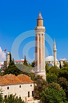 Famous Mosque in Antalya, Turkey