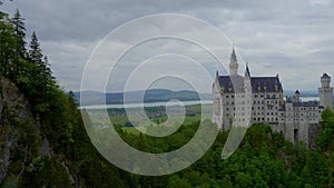 Famous Neuschwanstein Castle in Bavaria Germany