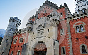 Famous Neuschwanstein Castle. Bavaria, Germany