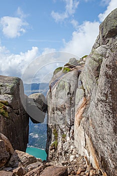 The famous norwegian rock; The Kjerag bolt