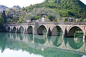 Famous old bridge photo