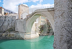 Famous Old Bridge in Mostar