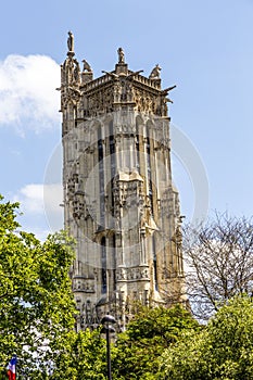 Famous old church Saint-Germain-l'Auxerrois from the 7th century