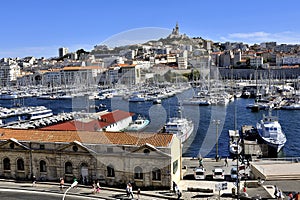 The famous old port of Marseille