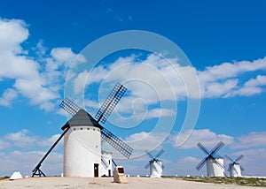 Windmills Campo de Criptana photo
