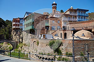 Famous old town of Tbilisi, Georgia