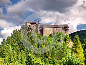 Famous Orava Castle, Slovakia