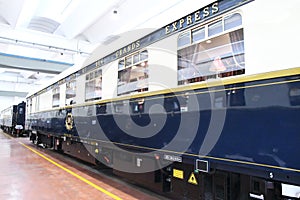 The famous Orient Express train