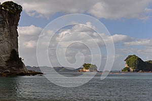 Dom bucht Strand auf der Halbinsel 