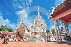 The Famous Pagoda Phra Borommathat Chaiya in Chaiya, Surat Thani