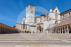 Famous Papal Basilica of St. Francis of Assisi Basilica Papale