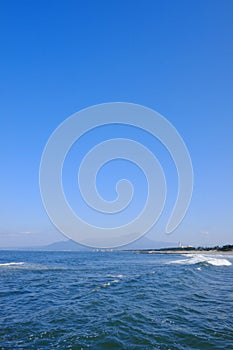 A famous peak in Tottori prefecture.