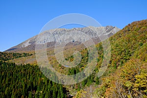 A famous peak in Tottori prefecture.